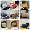 23cm Handbag Letter Buckle Luxury Designer SolBox Bag Shoulder Bag Messenger Bags Women Cross Body Bag Satchel Lady Vintage Fashion Handbags