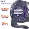 Electric Fans KINSCOTER Multifunctional Electric Fan Circulator Wireless Portable Home Quiet Ventilator Desktop Wall Ceiling Fan Air CoolerL240122