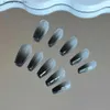 False Nails Nail Art Press on Acrylic Nails Almond Nails Fake Christmas Easter COMBO Q240122