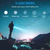 Flashlights BORUiT P70 LED Powerful Flashlight Type-c Rechargeable Zoomable Power Bank Torch Waterproof Camping Tactical Emergency Lantern 240122