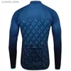 Herrt-tröjor cykeltröjor toppar Cusroo 2023 Ny man långärmare tröja skräddarsydd Guy Summer Bike Clothing Boy Sports MTB Cycling Jerseyh24122