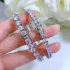 2024 Choucong Moissanite Diamond Tennis Bracelet Original 100 ٪ S925 Sterling Silver 18K Bracelets Gold Gold for Women Man Gift Never Fade