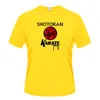 Homens camisetas Homens Roupas 2024 Sokan Karate Imprimir Camisa de Manga Curta Algodão O-pescoço Verão Casual T-shirt