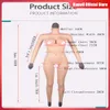 Accessoires de costume-silicone neuf avec bras bonnet D body en silicone gros seins pour homme à femme, transgenre, nouveaux vêtements de la reine Cosplay