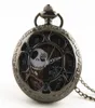 SilverBlackBronze Reloj de bolsillo navideño Jack Skellington Tim Burton Película Niños Colgante Collar Reloj Children039s Regalo Watc6051926