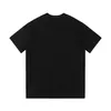 2024 Verão Mens Camiseta com Letras Moda Homens Mulheres Tee Tops Casual Manga Curta Tripulação Pescoço T-shirt Homme Roupas S-2XL Opcional
