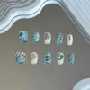 Накладные ногти Нажмите на ногти Полное покрытие Типсы Nail Art Рождество Хэллоуин Девушка Горячая Q240122