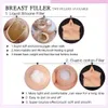 ملحقات الأزياء Cosplay Encanto Three Tits LifeLike Silicone Proom Plate C Cup Cup Fake Food for Transgender Crossdresser Sissy 3 Nipples