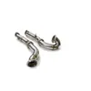 Cat-back system car accessories accessories downpipe for x5 x6 n54 09-17 3.0T Stainless Steeld من خلال قطرة أنبوب لأسفل تسليم DHL69