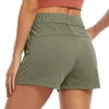 Kadın şort nefes alabilen sıradan düz renkli mini spor kısa pantolon mujer bahar yaz yoga koşu spor salonu cortos