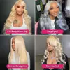 613 Hd Lace Frontal Wig 13x6 13x4 Honey Blonde Lace Front Human Hair Body Wave Wigs Loose Deep Wave Colored Wig for Women baby hair