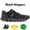 auf Schuh Laufen auf Schuhen Männer Frauen x 3 Schichtschuh Mode Heather Glacier Niagara White Heron Black Niagara Sport Sneakers Herren Mesh