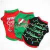 Vêtements pour chiens Nouveaux animaux de Noël Vêtements pour chiens pour petits costumes moyens Chihuahua Chemise pour animaux de compagnie Vêtements chauds Yorkshire Drop Livraison Accueil GA Dh8Po