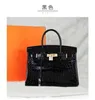 AABirdking Designer Totes Bag Mackendalen Alligator Patroon Hoofdbedekking Koe Lederen Tas voor Dames A8R4