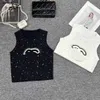 Designer Knit Vest Women Brand Clothing for Womens Summer Top Fashion Logo Printing Girl Waistcoat 17 jan