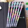 6Color Acrylic Marker Needle Tip Nail Enhancement Diy Color Paint Pen Net Röd vattenbaserad 10/20 st