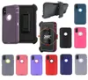 For iPhone 11 12 13 PRO MAX XS XR 7 8 Plus Defender Phone Cases Hybrid Robot Shockproof Waterproof 3in1 Phone Case With Clip1840538