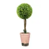 Dekorative Blumen, künstlicher Topiary-Baum, Pflanzensimulation, stehend, Heimdekoration, Schreibtisch, Büro, Geschenk, Boden, Balkon, Bonsai-Ornament, Wohnzimmer