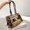 10a bolsa de designer feminina grande capacidade bolsa tote saco de compras clássico casual bolsa de luxo transparente moda retro