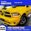 Фара автомобиля Стайлинг для Dodge RAM 1500 2500 светодиодная фара 09-18 DRL дневные ходовые огни стример индикатор указателя поворота автозапчасти