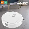 منظفات الفراغ الروبوت Mijia New Robot Plugy Smart Pracuum Plicting Completing Completing 3-in-1 لشعر الحيوانات الأليفة السجاد منخفض الضوضاء