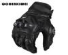 Gants de moto de mode gants de course de moto chevalier en cuir balade vélo conduite BMX ATV VTT vélo cyclisme Moto2960393