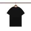 Yaz Men Tişört Tasarımcı Tişörtler Erkekler Kadın Moda Düz Renkli Mektup Baskı Grafik Tee Sıradan Minimalist Rüzgar Kısa Kollu Üst Trendi Gevşek Pamuk Tee