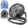 Elektriska fläktar 1/2/3 st 2024 Ny tyst fläkt skrivbordskylare för bärbar datorn anteckningsbok Summer Cooling Fan 4 Blades Rotatable USB Mini Fan Black/White/BlueL240122