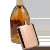 High Quality 14K Gold Plated Stainless Steel Hip Flask 6 OZ with free funnel Food Degree 240122