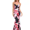 Abiti casual Donna Sexy Slim-Fit Wrap Hip Strap Gonna a coda di pesce Tinta unita Bohemian Floral Abiti Para Mujer Elegantes Y Bonitos