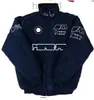 F1 Formule 1 Veste de Course AutomneHiver Vintage Style Américain Veste Moto Cyclisme Costume Moto Costume Baseball Costume Extérieur Coupe-Vent Racin KXUR