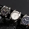 Armbanduhren Cronos BB39 Taucheruhr PT5000 SW200 Automatische mechanische Uhren Saphir Wasserdicht 20Bar Leuchtend BGW-9 Edelstahl