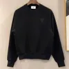 Felpe da uomo Designer Parigi Amis Felpa con cappuccio Originale Alta qualità Moda Amore Spalla Drop per uomo e donna Pullover