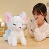 ぬいぐるみカワイイナインテールキツネのぬいぐるみおもちゃぬいぐるみ