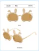 Zonnebril Leuke mode kinderoor decoratieve jongens en meisjes bescherming zonnebril UV-bril
