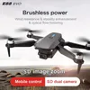 Nieuwe E88 EVO RC Drone SD Dubbele camera Optische stroom Borstelloze motor Intelligent Volgtraject Vluchtgebaar Fotografie WIFI FPV Opvouwbare Quadcopter