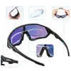 Okulary na świeżym powietrzu Kapvoe okulary rowerowe spolaryzowane 5 obiektywu okulary przeciwsłoneczne Uv400 Kobiety