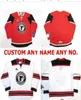 Real Men real Bordado completo Personalice QMJHL Quebec Remparts Red White Vintage Hockey Jersey o personalice cualquier nombre o número Hocke2970624