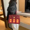 Aabirdkin Designer Totes Bag Beibei Shangpin Modèle de contraste pour femmes maison grande sac à main sac E9wv