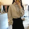 Women's Blouses Y2K Korean Fashion Streetwear Lady Cool Shirt Women Spring Autumn Winter Chic Causal Stand Collar Blouse Female Wholesale