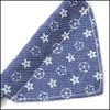 Collari per cani Guinzagli Collare Bandane Guinzaglio Set Classico Vecchio Fiore Designer con Bandana e per cani di piccola taglia Animali domestici per gatti Lavaggio regolabile Othif