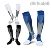 Chaussettes de compression extensibles pour hommes et femmes, chaussettes sous le genou, cadeaux pour hommes, mode 5IDU