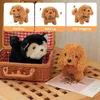 Plush Dolls Baby Toy Dog That Walks Barks Tail Wagging Plush Interactive Electronic Pets Puppy Montessori Toys for Girls Boys Christmas Gift