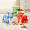 Plush Dolls 2024 Chinese Style Zodiac Dragon Plush Toys Simulation Stuffed Soft Animal Dolls Cartoon Home Decor Birthday Gift for Boys Kids