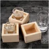 Wine Glasses Sake Glass Crafts Cup Coffee Mug Tea Tableware Saki Japanese Cups Traditional Mini Drop Delivery Home Garden Kitchen Dini Dhcrc