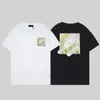 24SS 남성 티셔츠 편지 여름 캐주얼 T 셔츠 남자 여자 셔츠 의류 패션 티 패션 의류 티셔츠 S-3XL 최고 품질