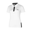 Golf T-shirt voor dames, zomersport, golfkleding, shirt met korte mouwen, sneldrogend, ademend poloshirt voor dames