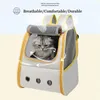 Carrier Cat Carrier Bags Portable Outdoor Travel Backpack for Cat Small Dog Transport Carrying Bag Cat Backpack with Anti Breakaway Belt