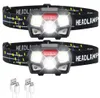 Reflektor LED Lassów USB Bright Motion czujnik reflektorów 5 Tryby oświetlenia Reflektor do biegania na kemping119932653636