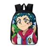 Torebki sac a dos beyblade burn plecak mochila single zip szkolne torby dla nastoletnich dziewcząt bolso anime zachowaj wszystkie metalowe beyblades